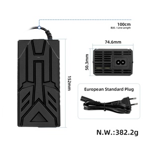 เครื่องชาร์จ Ulip 53.5V2A มาตรฐานอเมริกา สำหรับ NIU KQi Air/KQi3/KQi3 Pro/KQi3 Max/KQi3 Sport/KQi2/KQi2 Pro แบตเตอรี่ 46.8V - Product Image 2