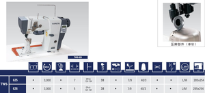 Máquina de Coser TYPICAL TW5-625, Tipo Post Bed, de Una Sola <span class=keywords><strong>Aguja</strong></span> - Product Image 3