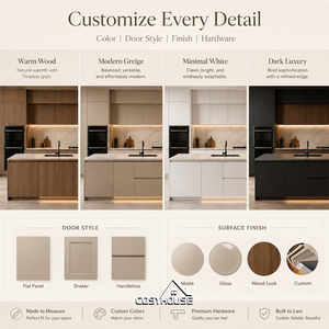 Set Completo di Mobili da <span class=keywords><strong>Cucina</strong></span> Moderni con Armadietti Bassi e Alti per la Casa - Product Image 5