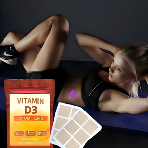 천연 성분을 함유 한 방수 및 부드러운 경피 패치 구강 비강 및 바디 천연 성분을위한 비타민 <span class=keywords><strong>B12</strong></span> - Product Image 1