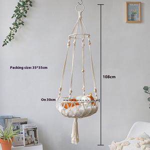 <span class=keywords><strong>Hamac</strong></span> Macramé <span class=keywords><strong>Chat</strong></span> Lit - Product Image 6