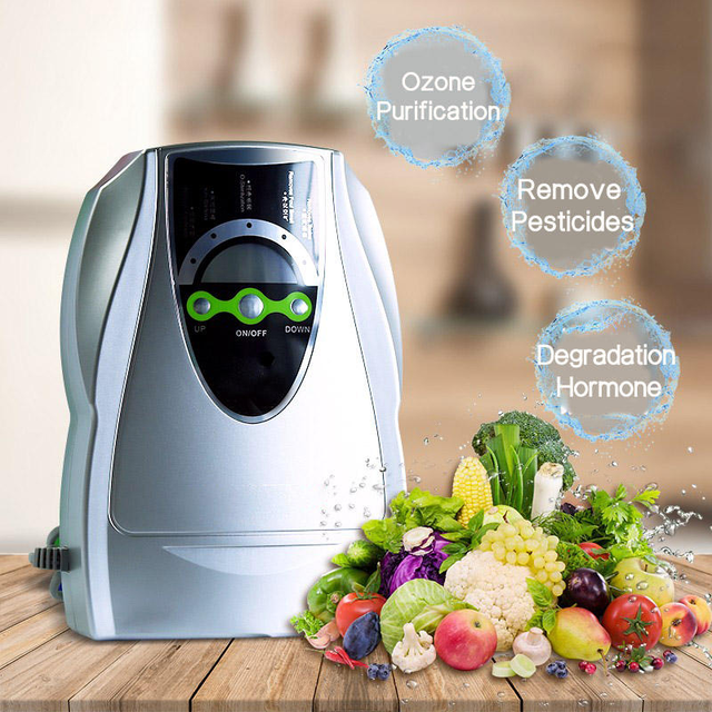 Home Food Ozone Disinfection Machine Air Fresh Purifier Odor VOC Removal Eliminator Portable Home Ozone Generator for Home Use