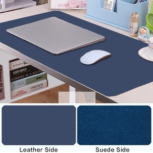 แผ่นรองเมาส์หนัง PU ขนาดใหญ่ สีตามสั่ง กันน้ำ สำหรับสำนักงาน/คอมพิวเตอร์  แผ่นรองเขียนสำหรับนักเรียน พร้อมฐานหนังกลับ - Product Image 5