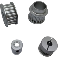 Poulie de distribution en aluminium MXL XL L H XH XXH T2.5 T5 T10 AT5 AT10 S2M S3M S5M S8M GT2 GT3 GT5 3M 5M 8M Poulie de distribution dentée