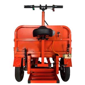 Camión de plataforma plana eléctrica de 0,5 toneladas Camión de plataforma eléctrica pequeña de 4 ruedas para sitios de construcción - Product Image 3