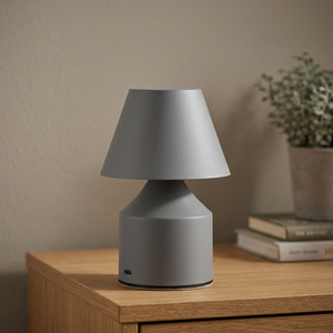 Lampada da Tavolo Ricaricabile 2W CCT Grigia con USB C e Protezione IP20 (F-Bright 1950933-gr) - Product Image 3
