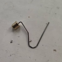Accessoires de fixation à ressort en V, bouton-poussoir à boule en cuivre pour canne de marche, pièces de rechange à verrouillage rapide pour tube télescopique et poteau de tente