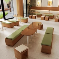Tables à manger élégantes de haute qualité pour restaurants Matériaux confortables et durables