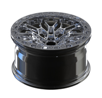 Jantes en alliage d'aluminium forgé Deep Dish FF-RT1 Beadlock 15-18 pouces 5x115/112/120/114.3 PCD, nouvelles jantes de course sur circuit
