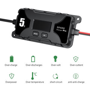 เครื่องชาร์จแบตเตอรี่อัจฉริยะ 1 ช่อง 5A/ช่อง 12V กันน้ำ สำหรับเรือ ชาร์จและบำรุงรักษาแบตเตอรี่ AGM ลิเธียม (LiFePO4) รับประกัน 1 ปี ชาร์จเร็<span class=keywords><strong>ว</strong></span> - Product Image 2