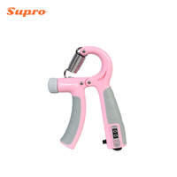 Kit de Fortalecimiento de Agarre Supro, Ejercitador Personalizado de Alta Resistencia, Antideslizante, PP TPR, Plegable, 20 kg+, Juego de Empuñaduras con Resistencia Ajustable