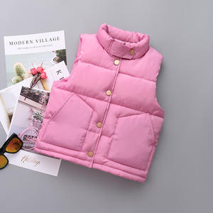 Wholesale Children Clothes Warm <b>Vest</b> Winter Kids Clothing - Product Image 4