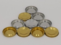 Boîte tubulaire en papier rond personnalisé, pièces, conteneur en plastique, emballage, couvercle surélevé en étain