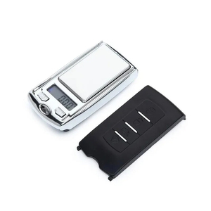 Mini balance électronique numérique de poche 100g/200g, style clé, portable, avec écran LCD rétroéclairé pour Je - Product Image 1