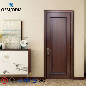 Puerta de Madera de Polímero Insonorizada de Seguridad Interior de <span class=keywords><strong>Fibra</strong></span> de Carbono de Madera Maciza Personalizada de Fábrica para Dormitorio Apartamento - Product Image 1