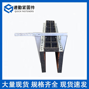 Pince de fixation réglable à angle droit en acier galvanisé Q235 pour l'industrie de la construction, grade A, niveau 4.8, métrique - Product Image 3