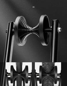 ROCKBROS-Estante vertical plegable para bicicletas, estante de almacenamiento de bicicletas con soporte de alineación de ruedas para almacenamiento y mantenimiento en interiores - Product Image 5