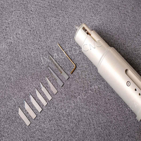 Caméra CNC JX avec projecteur reconnaître identifier les dommages causés par les coupures défaut tissu en cuir véritable alimentation automatique vibration