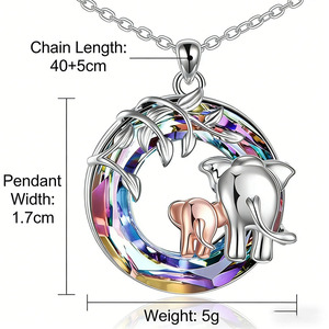Collar de cadena de bambú de acero inoxidable para mujer, diseño de árbol de <span class=keywords><strong>la</strong></span> <span class=keywords><strong>vida</strong></span>, colgante hueco <span class=keywords><strong>simple</strong></span> personalizado, el más vendido - Product Image 6
