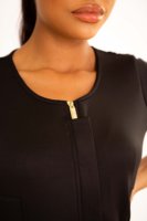 Col en v élastique Yoga ceinture gommage pantalon pour femmes maternité gommage ensemble poches médical Spa élastique survêtement uniformes ensembles