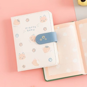 Personalizado A5 japonés coreano lindo <span class=keywords><strong>gato</strong></span> diario papelería diario libros para niñas 100 hojas interiores de hojas sueltas opciones de impresión completa - Product Image 2