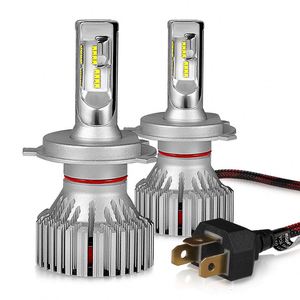 Phare Led automatique tout-en-un, puce LED Zes 60W 8000LM E8 phare Led H4 H13 9004 9007 h1 - Product Image 1