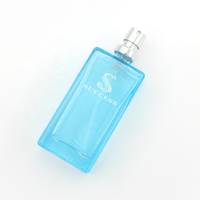 Flacon de parfum en verre 30 ml, transparent, carré, vaporisateur de parfum, flacon à fine brume, emballage cosmétique pour Cologne, Eau de Parfum
