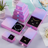 Boîte d'emballage en carton de luxe avec Logo personnalisé, coffret en papier pour bijoux avec impression, top et bas à lèvres, boîte cadeau en papier