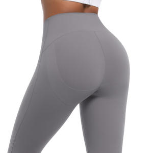 Legging de yoga taille haute sculptant le corps en Spandex, longueur cheville, pour fitness, avec effet ventre plat et rehaussement des fesses, ODM - Product Image 6