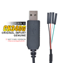 Cable de Descarga Original CH340G CH340, Adaptador de Cable USB a TTL Serial, Compatible con WIN7 8 10 para Arduino y Raspberry Pi
