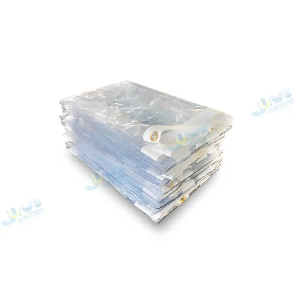 투명 PVC 비닐 방수포 방수 투명 폴리 방수포 헤비 듀티 두꺼운 플라스틱 방수포
