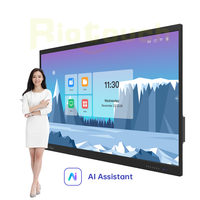Riotouch SKD CKD 65/75/86/98 pouces ADV100 tableau blanc interactif écran plat interactif doigt écran tactile Smart Board