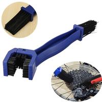 Brosse de nettoyage de vélo tout terrain, brosse de bicyclette à tête carrée, peut nettoyer les chaînes et les chaînes, accessoires de nettoyage