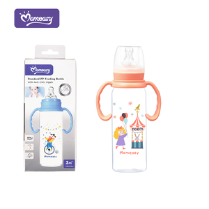Biberon Standard di vendita calda con manico Premium PP materiale biberon 0wn marca prodotti per bambini Anti coliche biberon - Product Image 3
