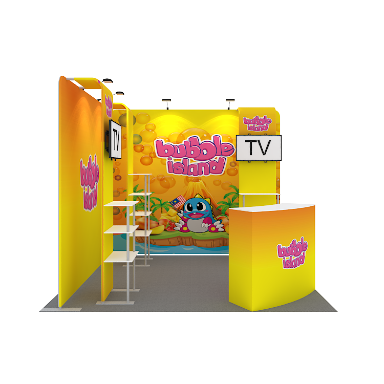Aluminum Frame Shelf Stand Display Exhibition