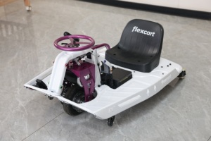 Kart à dérive F2 Pro 800W 48V Lithium Édition Noire LED Underglow 3s Swap 360 Spin FEC Location B2B Vente en Gros Usine - Product Image 4