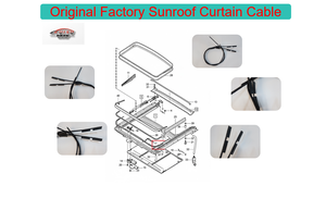 Ex-Factory Price Durable OEM Original Sunroof Curtain Cable Customizable Repair <strong>Parts</strong> for <strong>Infiniti</strong> QX30 - Product Image 6