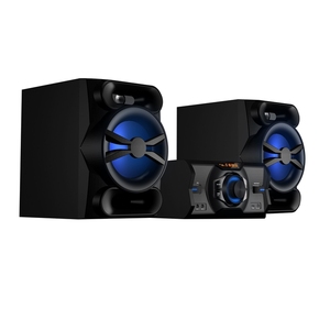 Sistema de Alta Fidelidad Portátil con Caja de Madera Azul, Altavoz 2.0 para <span class=keywords><strong>Cine</strong></span> en <span class=keywords><strong>Casa</strong></span>, Gran Venta - Product Image 2