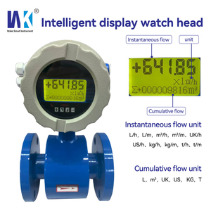 4-20mA xung chất lỏng 50 caudalimetro 8 inch LCD lưu lượng kế từ nước medidor de flujo de Agua DN25 điện từ đo lưu lượng - Product Image 3