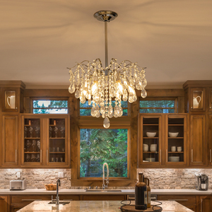 French inspired luxury crystal chandelier with an American cream-style design chandelier for living room and dining room - Product Image 6