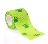 Bande de protection auto-adhésive élastique non tissée pour animaux de compagnie, accessoire de protection sportive pour pattes de chien, bandage extensible