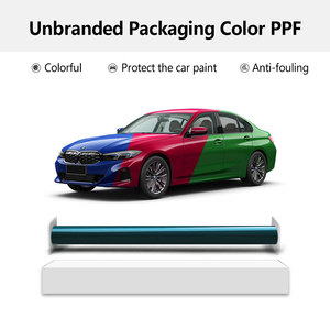 Fabrika sıcak satış Deluxe mavi parlak Ppf TPU vinil araba kaplama filmi boya koruma filmi tüm modeller için - Product Image 5