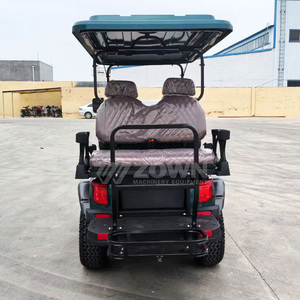 Voiturette de golf de haute qualité à plusieurs places avec une grande hauteur au sol pour les excursions en extérieur et en station balnéaire - Product Image 4