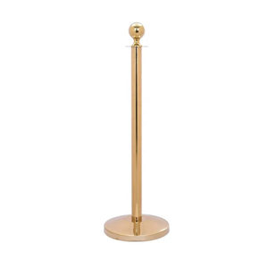 Alfombra roja <span class=keywords><strong>VIP</strong></span> Negro y dorado Corona Cola Línea Poste Barrera Cuerda Control de multitudes Puntales - Product Image 2