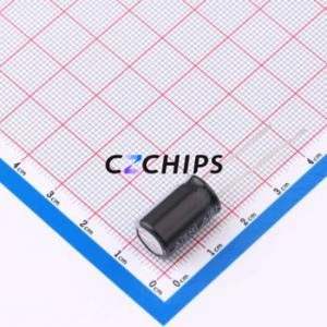 ตัวเก็บประจุอิเล็กโทรไลต์อะลูมิเนียมแบบ Through-Hole รุ่น ERK2GM150G16OT ขนาด D10xL16 มม. 15uF 20% 400V 210mA-100kHz - Product Image 2