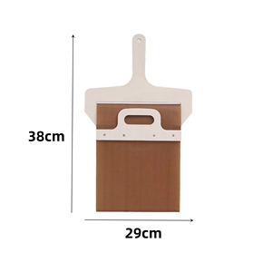 Bánh <span class=keywords><strong>Pizza</strong></span> Chuyển Hội Đồng Quản Trị Vỏ Mái Chèo Bằng Gỗ Kim Loại Công Cụ Trượt Phục Vụ Nâng Lên Đánh giá Tốt Nhất Mua Hướng Dẫn Lò Nướng Lớn Nhỏ Vòng - Product Image 2