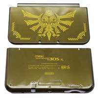 Untuk NEW 3DS XL LL Edisi Terbatas Casing Tema Housing Shell Penutup Atas & Bawah AE Pengganti Casing Depan