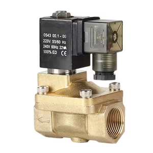 PU225 24V 12V Waterdichte IP6X Waterfontein Solenoidklep Directwerkende Messing <span class=keywords><strong>2</strong></span>/<span class=keywords><strong>2</strong></span>-weg Solenoidklep - Product Image 2