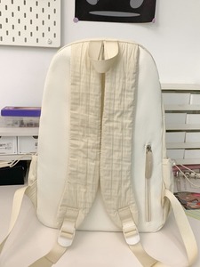Retour à l'école rides rayure sac à dos coréen Vintage <span class=keywords><strong>Campus</strong></span> doux imperméable classique étudiant cartable sac à dos - Product Image 6