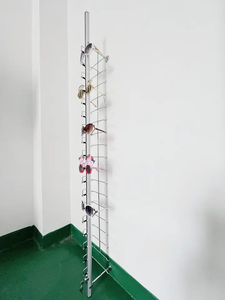 Nhà máy hợp kim nhôm treo tường kính hiển thị đứng Kính mát hiển thị đứng kính khung với khóa - Product Image 2